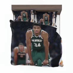 Top Ranked NBA Player Giannis Antetokounmpo Bedding Set 1