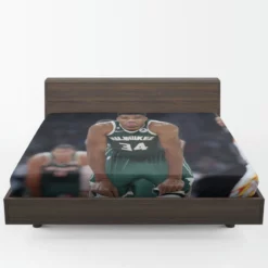 Top Ranked NBA Player Giannis Antetokounmpo Fitted Sheet 1