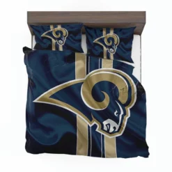 Top Ranked NFL Club Los Angeles Rams Bedding Set 1