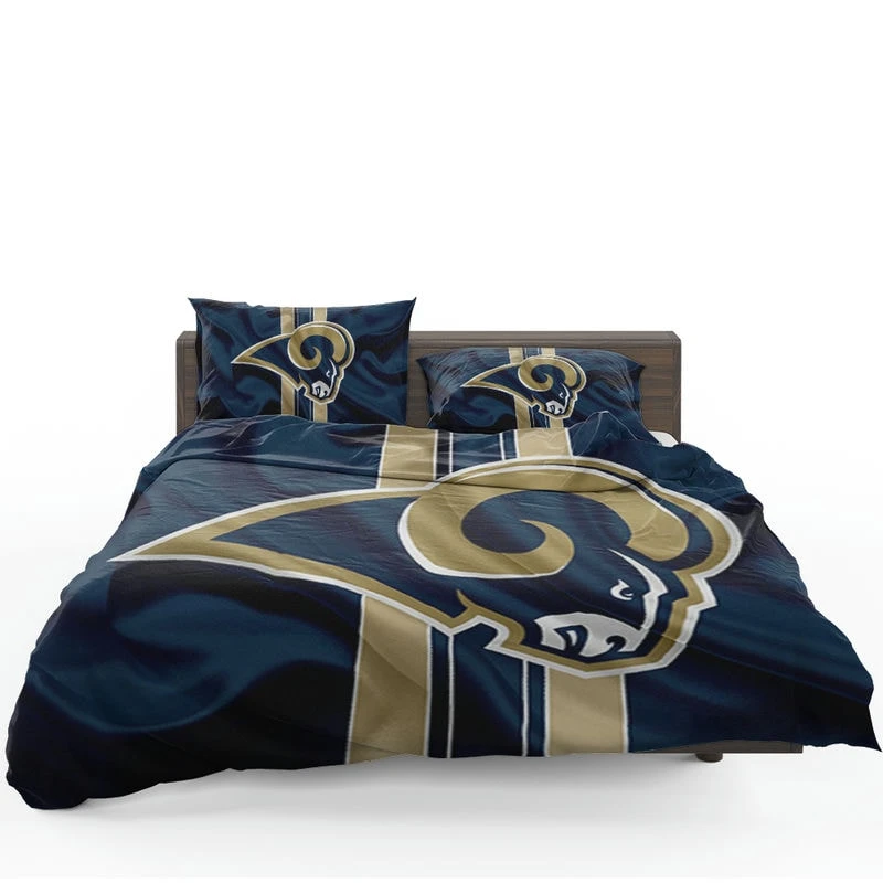 Top Ranked NFL Club Los Angeles Rams Bedding Set