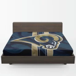 Top Ranked NFL Club Los Angeles Rams Fitted Sheet 1