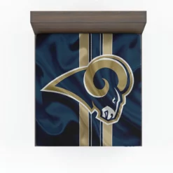 Top Ranked NFL Club Los Angeles Rams Fitted Sheet