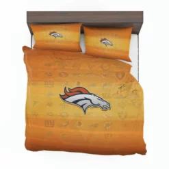 Top Ranked NFL Football Club Denver Broncos Bedding Set 1