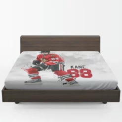 Top Ranked NHL Hockey Player Patrick Kane Fitted Sheet 1