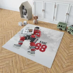 Top Ranked NHL Hockey Player Patrick Kane Rug 1