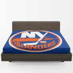 Top Ranked NHL Hockey Team New York Islanders Fitted Sheet 1