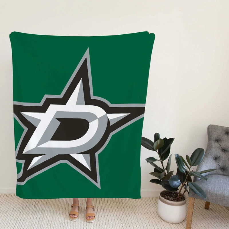 Top Ranked NHL Ice Hockey Club Dallas Stars Fleece Blanket