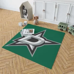 Top Ranked NHL Ice Hockey Club Dallas Stars Rug 1