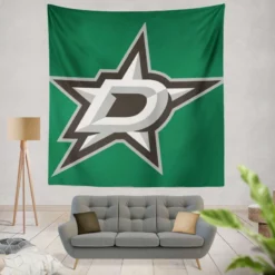 Top Ranked NHL Ice Hockey Club Dallas Stars Tapestry