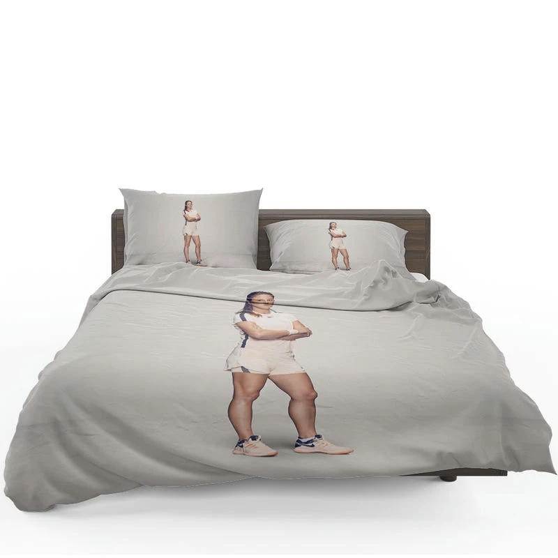 Top Ranked Russian Tennis Player Daria Kasatkina Bedding Set