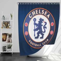 Top Ranked Soccer Team Chelsea FC Shower Curtain