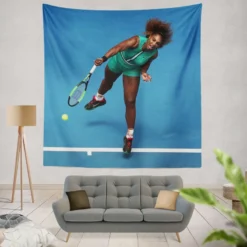 Top Ranked WTA Player Serena Williams Tapestry