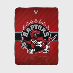 Toronto Raptors Canadian Basketball Club Fleece Blanket 1