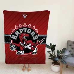 Toronto Raptors Canadian Basketball Club Fleece Blanket