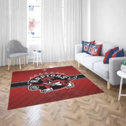 Toronto Raptors Canadian Basketball Club Rug 2