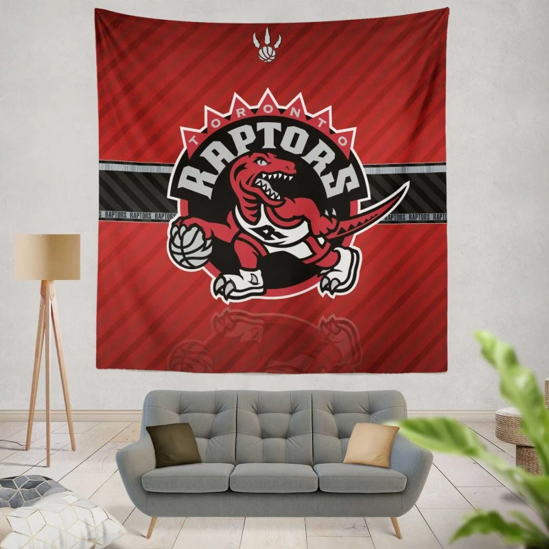 Toronto Raptors Canadian Basketball Club Tapestry