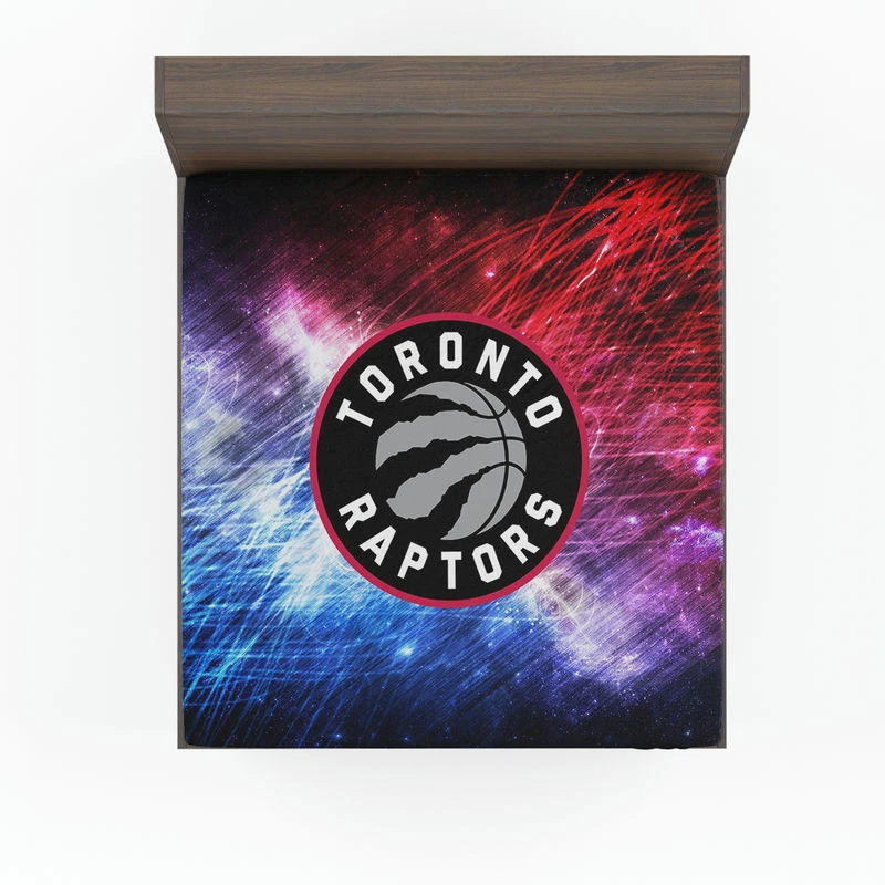 Toronto Raptors Logo Fitted Sheet