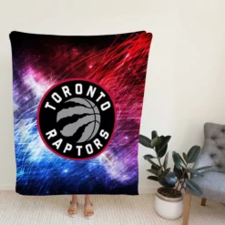 Toronto Raptors Logo Fleece Blanket