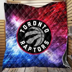 Toronto Raptors Logo Quilt Blanket