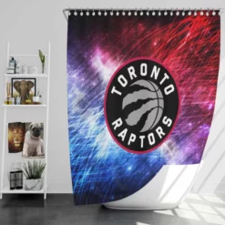Toronto Raptors Logo Shower Curtain