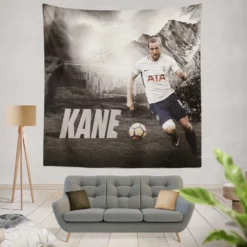 Tottenham English Player Harry Kane Tapestry