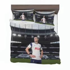 Tottenham Hotspur F C Soccer Player Gareth Bale Bedding Set 1