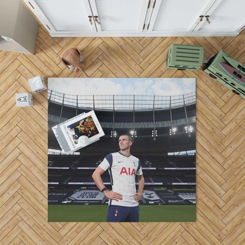 Tottenham Hotspur F C Soccer Player Gareth Bale Rug