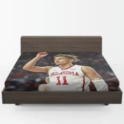 Trae Young Energetic NBA Player Fitted Sheet 1