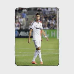 UEFA Champions League Player Cristiano Ronaldo Fleece Blanket 1