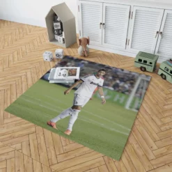 UEFA Champions League Player Cristiano Ronaldo Rug 1