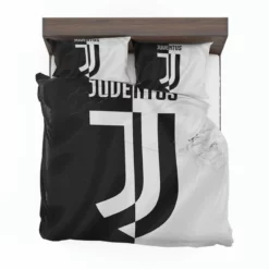 UEFA Champions Leagues Club Juventus Logo Bedding Set 1