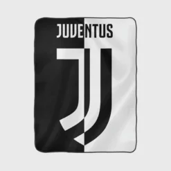 UEFA Champions Leagues Club Juventus Logo Fleece Blanket 1