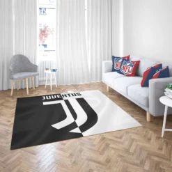 UEFA Champions Leagues Club Juventus Logo Rug 2