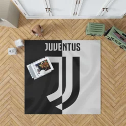 UEFA Champions Leagues Club Juventus Logo Rug