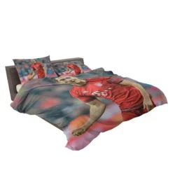 UEFA Cup Football Player Robert Lewandowski Bedding Set 2