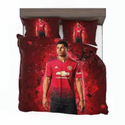 UEFA Cup Winners Cup Footballer Marcus Rashford Bedding Set 1