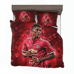 UEFA Europa League Footballer Marcus Rashford Bedding Set 1