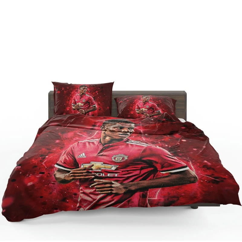 UEFA Europa League Footballer Marcus Rashford Bedding Set