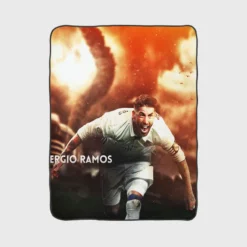 UEFA Super Cup Sergio Ramos Fleece Blanket 1