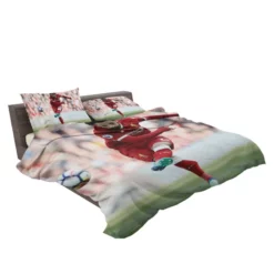 UEFA Super Cup Soccer Player Mohamed Salah Bedding Set 2