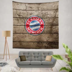UEFA Super Cups FC Bayern Munich Soccer Club Tapestry