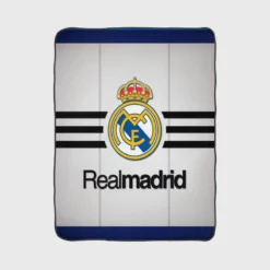 UEFA Winner Real Madrid Soccer Fleece Blanket 1