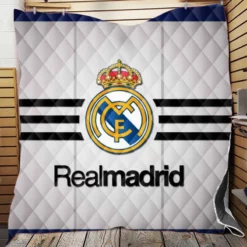 UEFA Winner Real Madrid Soccer Quilt Blanket