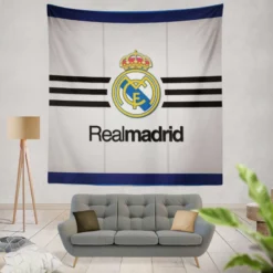 UEFA Winner Real Madrid Soccer Tapestry