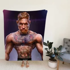 UFC Conor McGregor Ireland Wresling Player Fleece Blanket