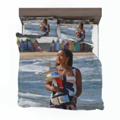 US Open Tennis Player Naomi Osaka Bedding Set 1