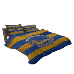 Ultimate Basketball Team Golden State Warriors Logo Bedding Set 2