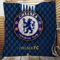 Ultimate Chelsea Club Logo Quilt Blanket