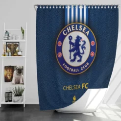 Ultimate Chelsea Club Logo Shower Curtain