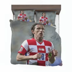 Ultimate Croation Soccer Player Luka Modric Bedding Set 1